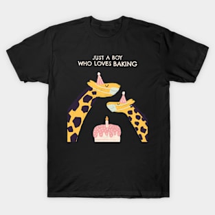 JUST A BOY WHO LOVES BAKING T-Shirt